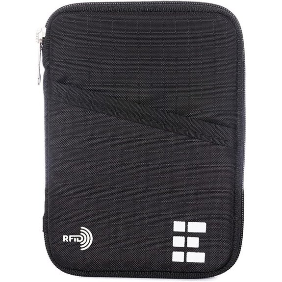 RFID Passport Wallet & Travel Organizer