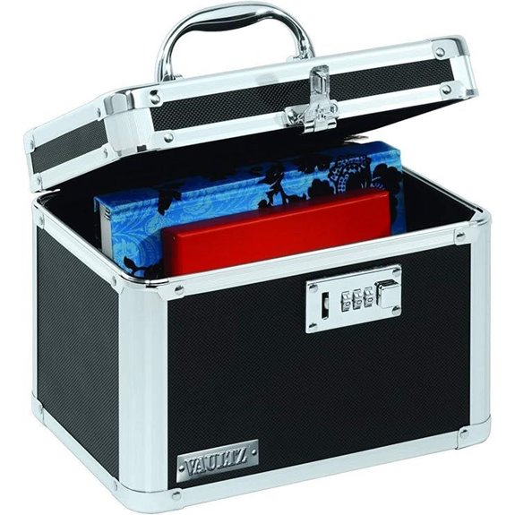 Vaultz Lock Box for Valuables and Documents