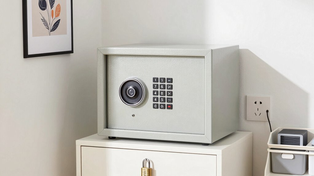 secure valuables with organization