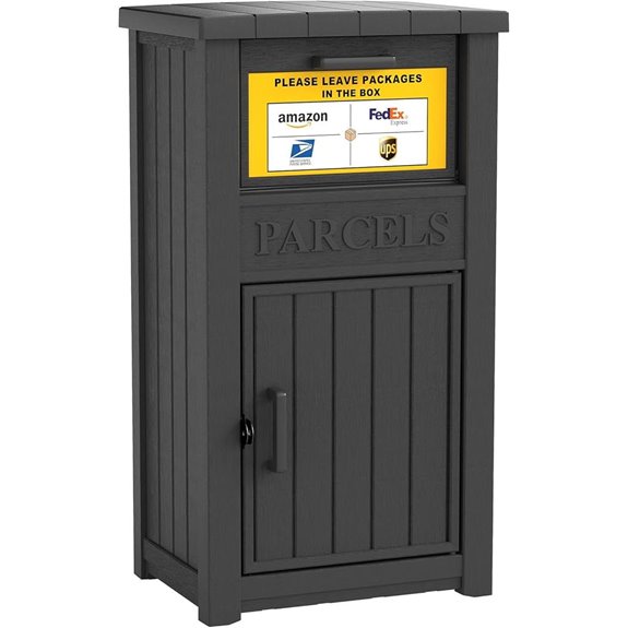 Weatherproof Lockable Package Delivery Box