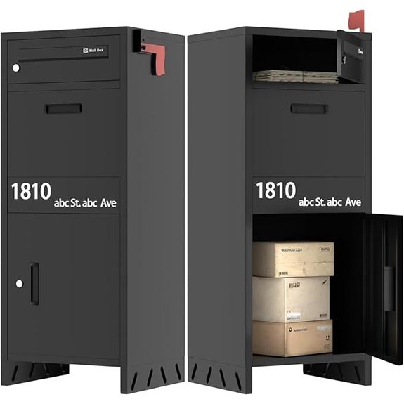 Weatherproof Lockable Package Delivery Box