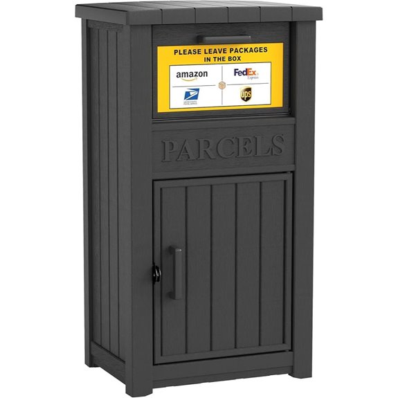 Weatherproof Lockable Package Delivery Box