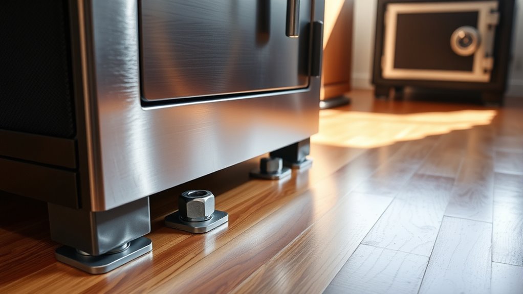 securely anchor your safe