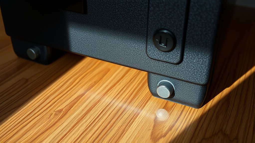 securely bolt your safe