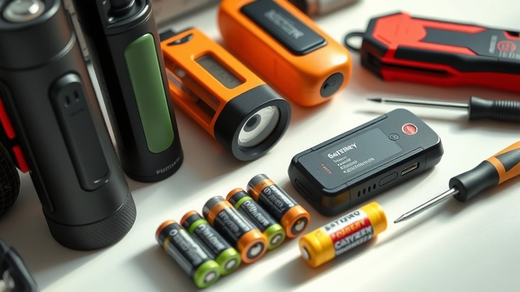 select appropriate safety batteries