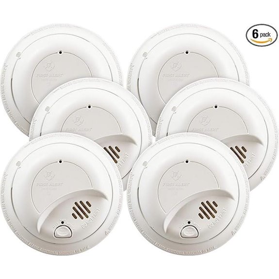 First Alert Hardwired Smoke Detector 6-Pack