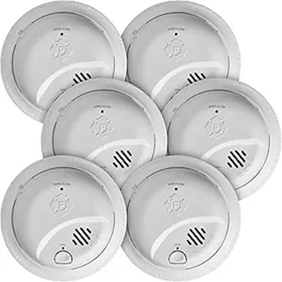 First Alert SMI100-AC Hardwire Smoke Alarm (6-Pack)