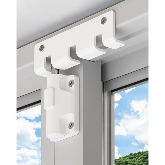 Sliding Door Lock & Security Bar for Home Safety