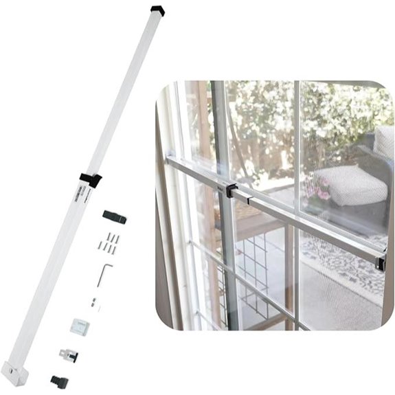 Securityman Sliding Door Security Bar with Lock