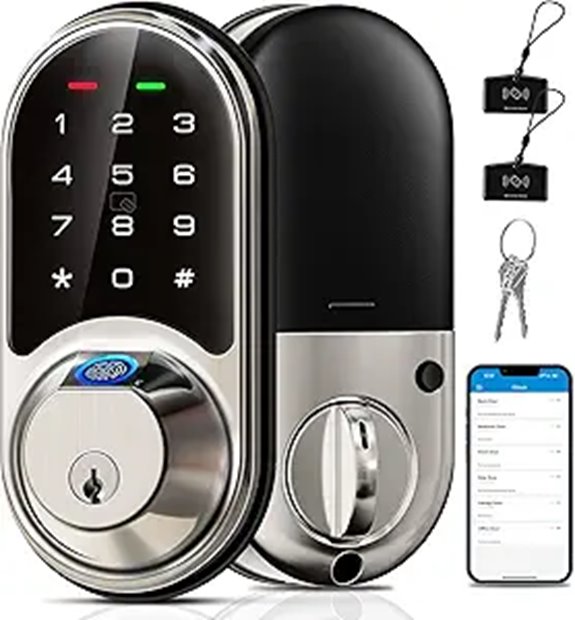 Veise RZ07 7-in-1 Smart Fingerprint Door Lock