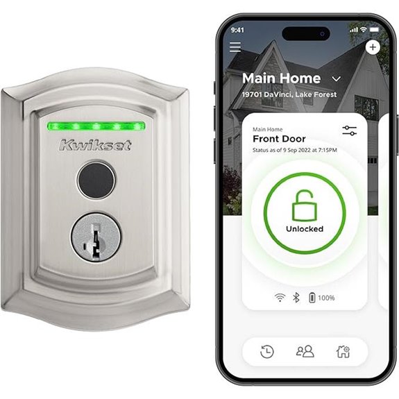Kwikset Halo Touch Fingerprint Smart Lock