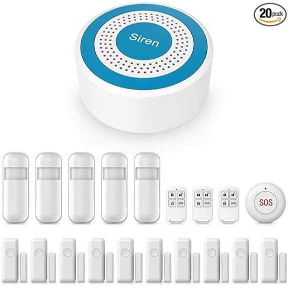 Home Security Alarms Kit with App Alerts