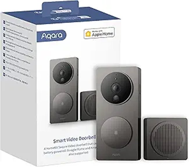 Aqara Video Doorbell G4 with HomeKit & Face Recognition