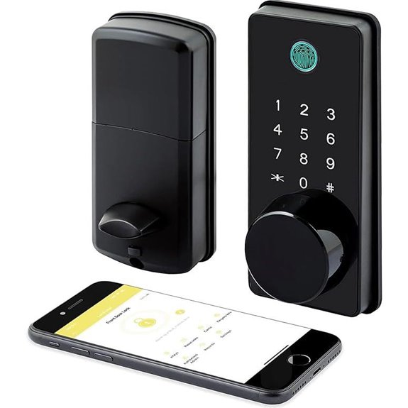 LOCKSTAR Smart Door Lock with Keyless Entry Options