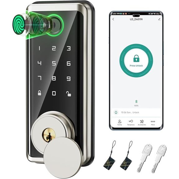 Sophia Smart Keyless Door Lock with Keypad