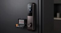 smart lock battery management