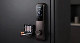 smart lock battery management