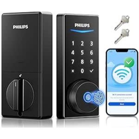 Philips WiFi Smart Lock with App and Touchscreen