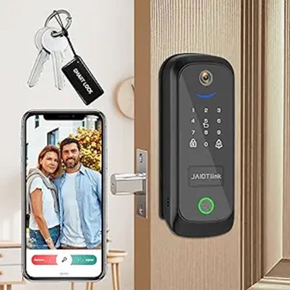 5-in-1 Smart Lock with Camera and App Control