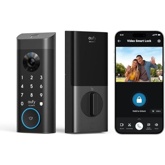 eufy Smart Lock with Camera Doorbell & App Control