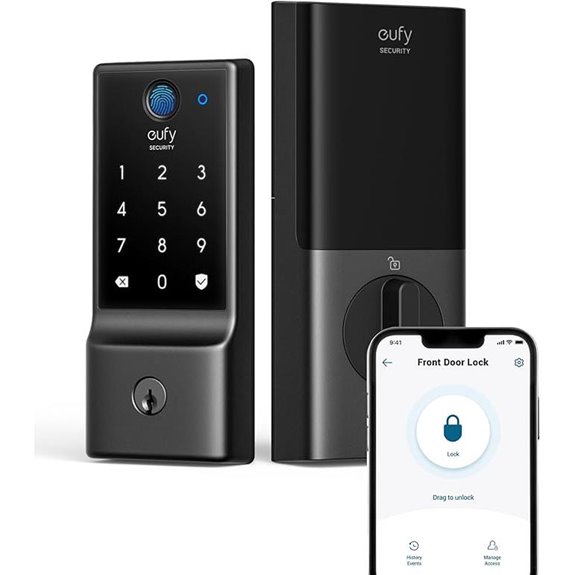 eufy Smart Lock C220 Fingerprint & Wi-Fi Deadbolt