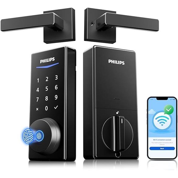 Philips WiFi Smart Lock with Fingerprint & App Control