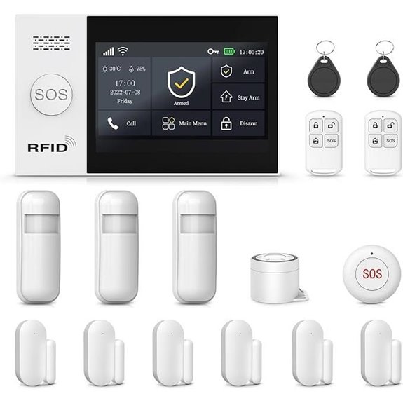 PGST Home Security Alarm System with App