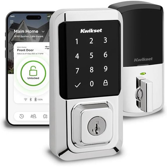 Kwikset Halo Wi-Fi Smart Lock with Auto-Unlock