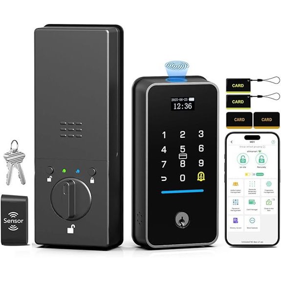 Anweller MD1 WiFi Smart Deadbolt Lock with App
