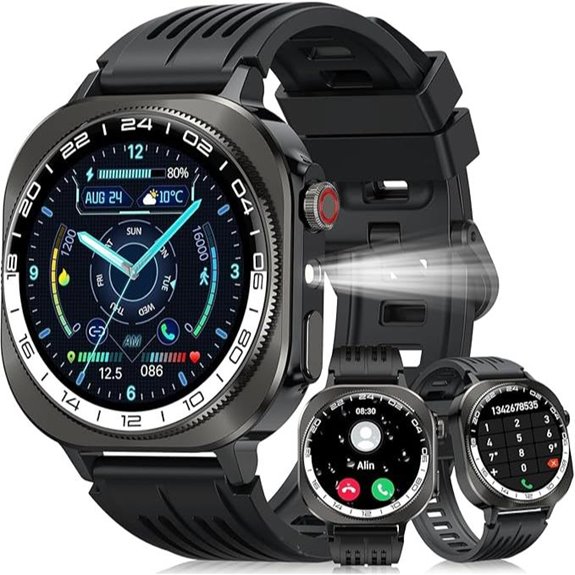 smartwatch with fitness features