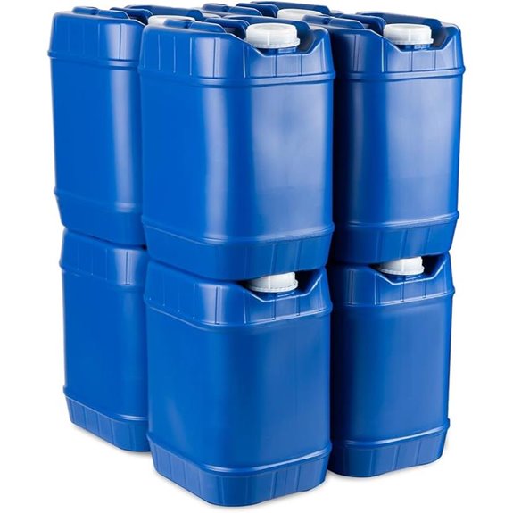 5-Gallon Stackable Emergency Water Storage Containers