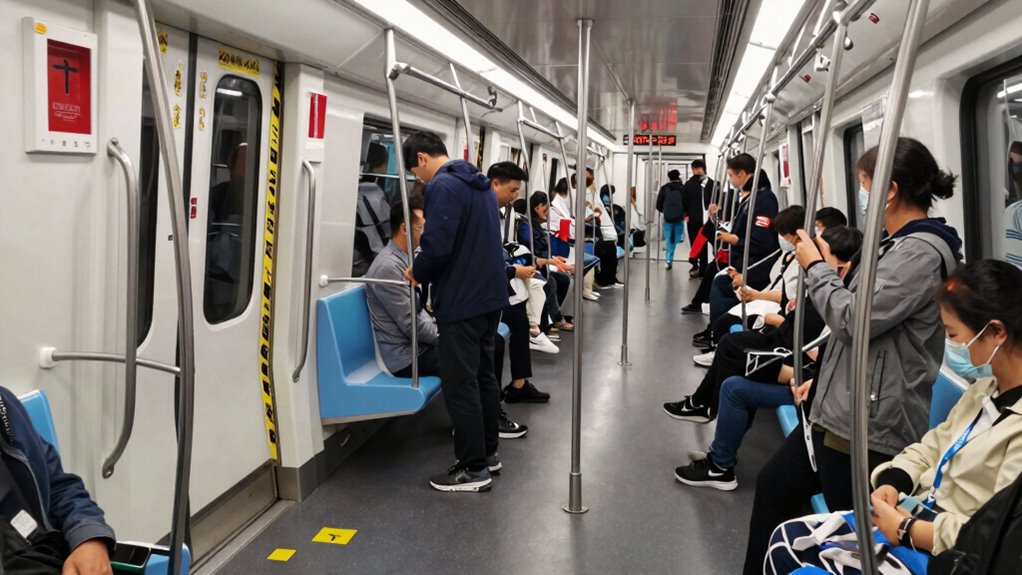 stand away from doors