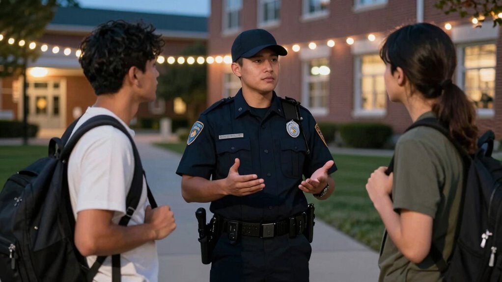 stay calm seek safety