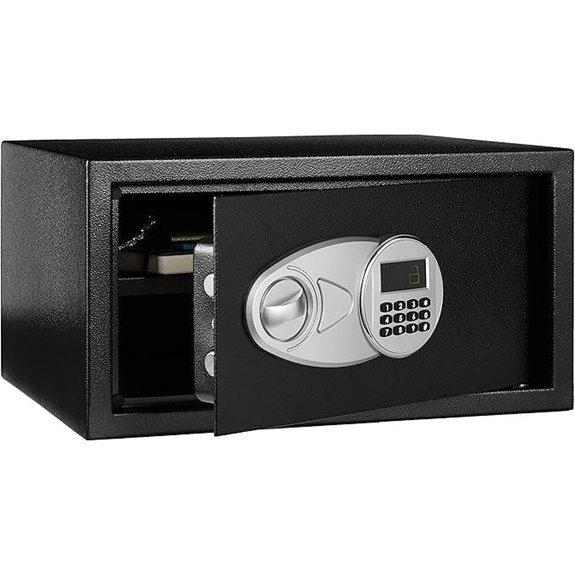 Amazon Basics Steel Security Safe with Electronic Keypad