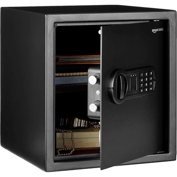 Amazon Basics Steel Security Safe with Keypad Lock