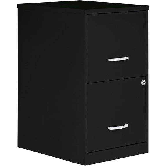 2-Drawer Locking Steel Filing Cabinet