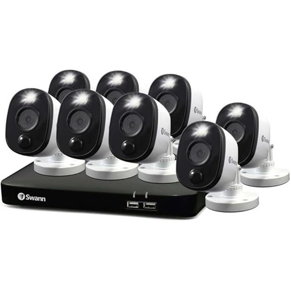 Swann 8-Channel 1080p Wired Security Camera System