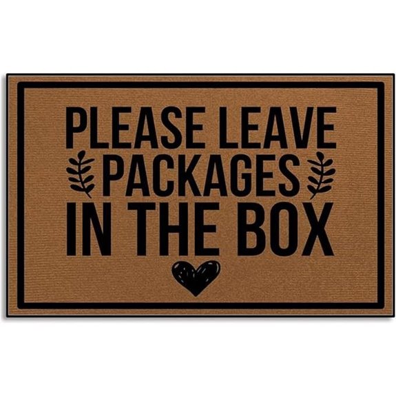 Low Profile Door Mat for Front Entrance