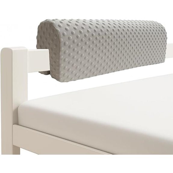 Wonder Space Toddler Bed Rail Bumpers (3ft Grey)