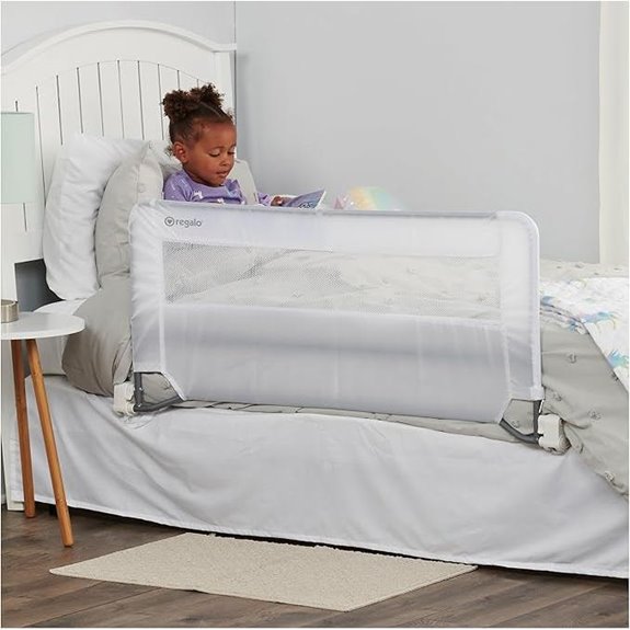 Regalo Safety Bed Rail Guard for Toddlers