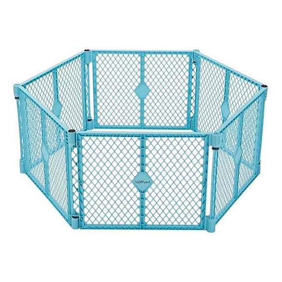 Toddleroo Baby Play Yard 6 Panels Indoor/Outdoor