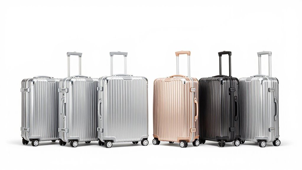 top aluminum carry on suitcases