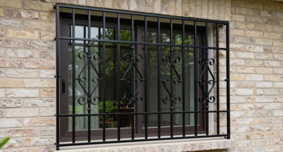 top basement window security bars