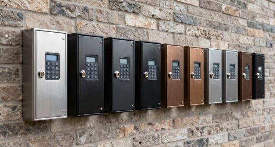 top business wall lock boxes