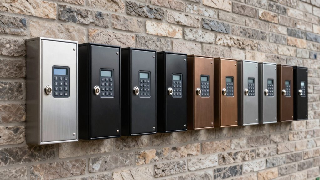 top business wall lock boxes