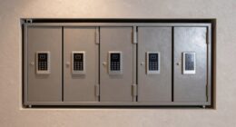 top closet wall safes