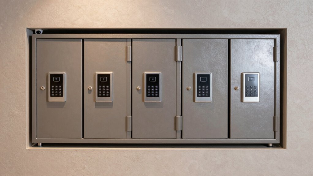 top closet wall safes