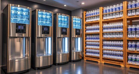 top dispensers and racks