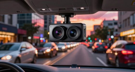 top dual lens dash cam