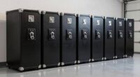 top garage steel security chests